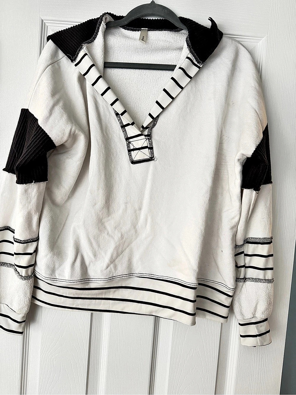 Free People We The Free Your Favorite Striped Hoodie